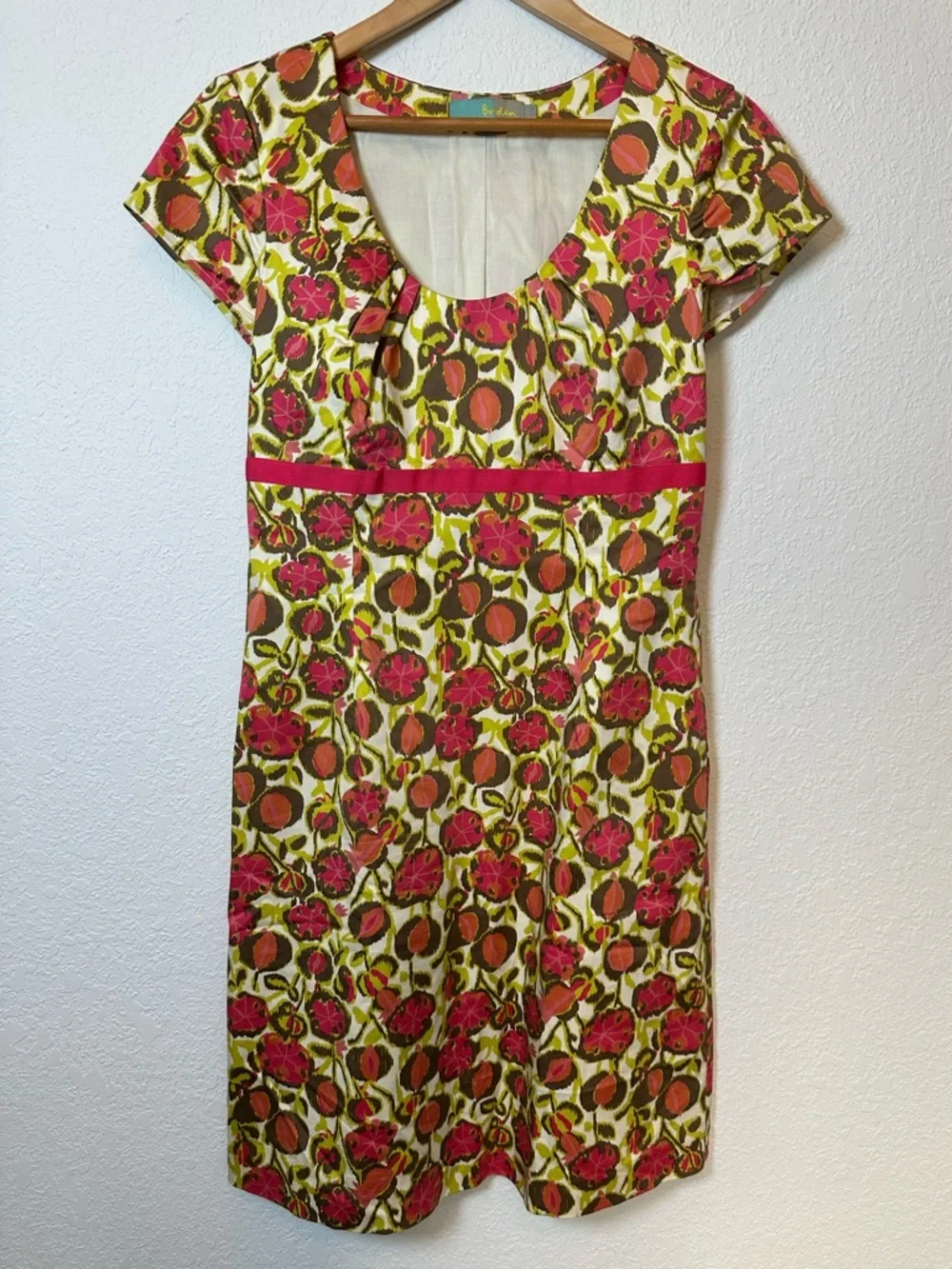 Boden Floral Empire Waist Dress - Picture 4 of 5
